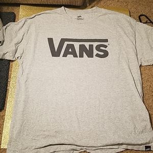 VANS Grey Mens T-shirt